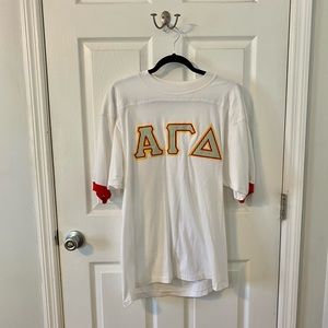 Alpha Gamma Delta jersey tee